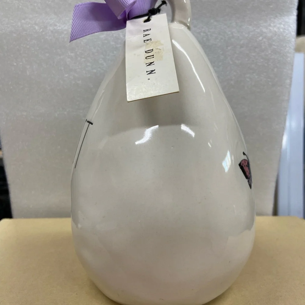 Rae Dunn Artisan Ceramic Teardrop Shaped Birdhouse 